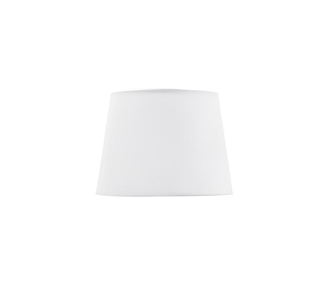 Donoci Náhradné tienidlo k stolnej lampe DIAMOND E27 17x20 cm biela