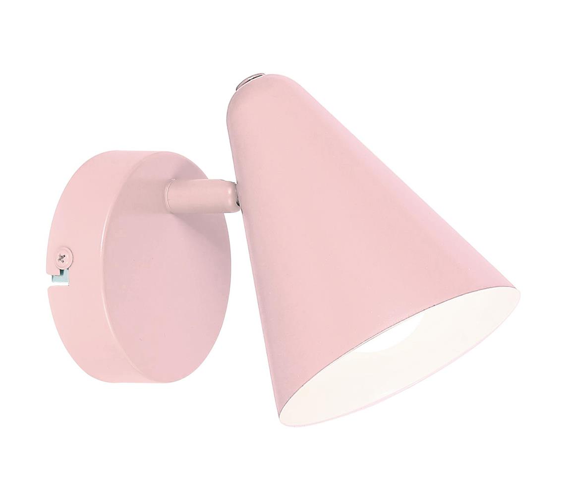 Donoci Nástenné bodové svietidlo AMOR 1xE14/40W/230V ružová
