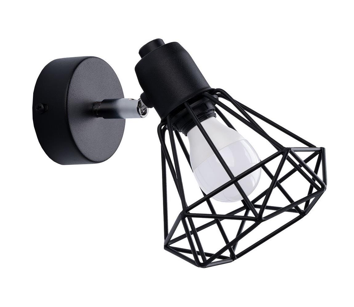 Donoci Nástenné bodové svietidlo ARTEMIS 1xE14/40W/230V čierna