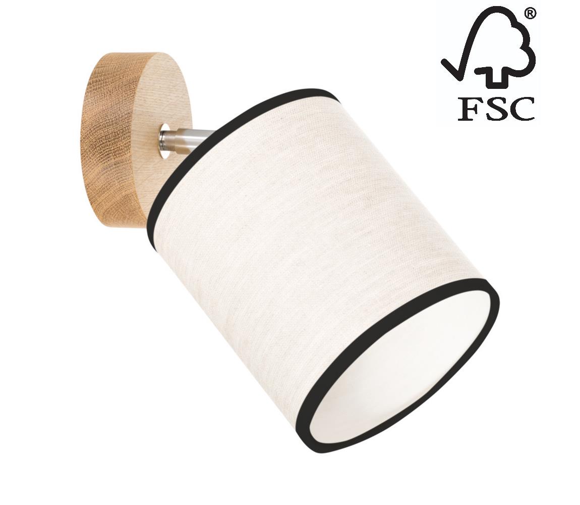 Donoci Nástenné bodové svietidlo BOHO 1xE27/25W/230V dub