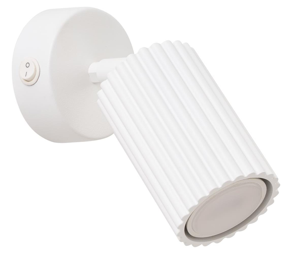 Donoci Nástenné bodové svietidlo KARBON 1xGU10/10W/230V biela