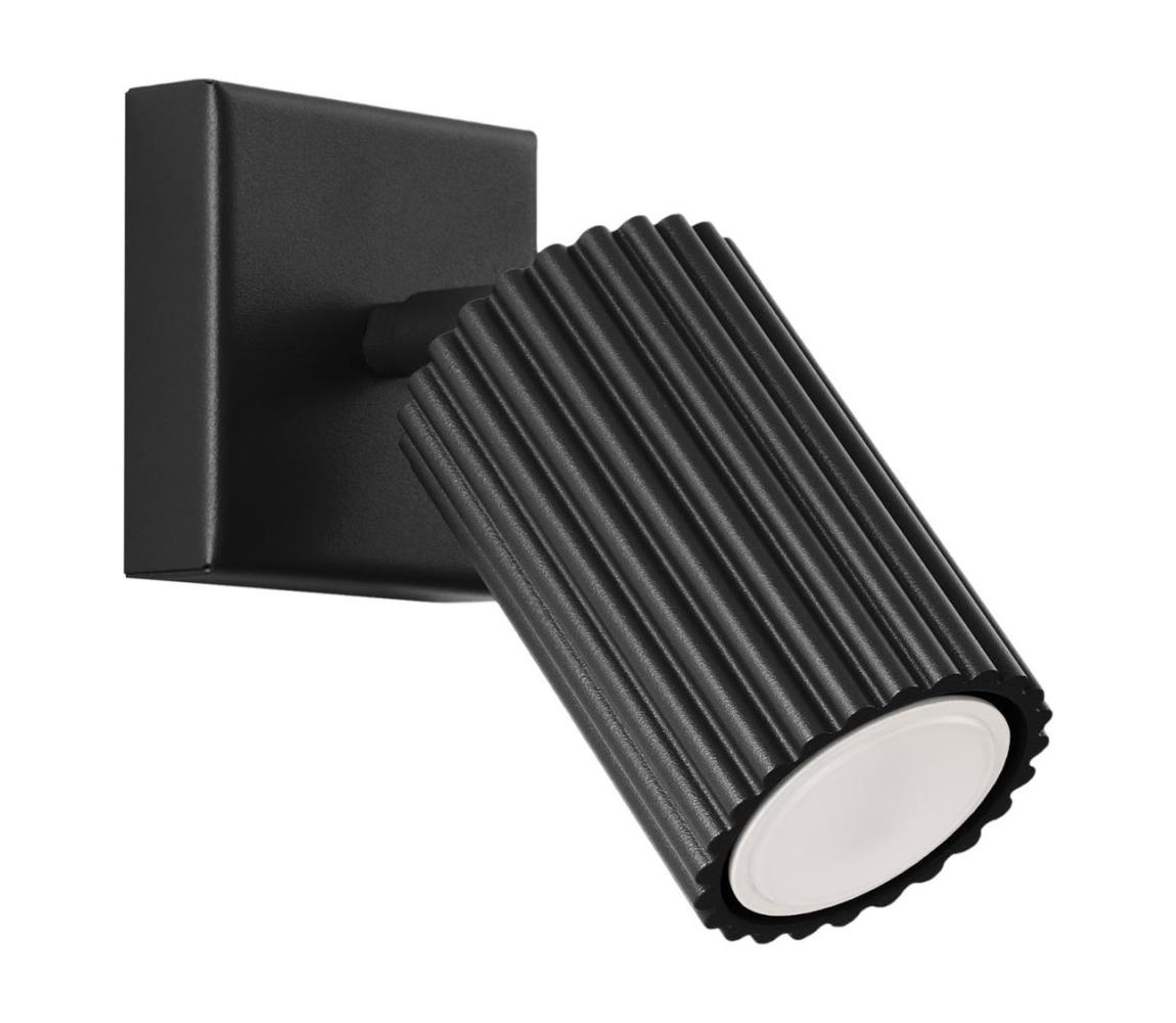 Donoci Nástenné bodové svietidlo KARBON 1xGU10/10W/230V čierna SL.1578