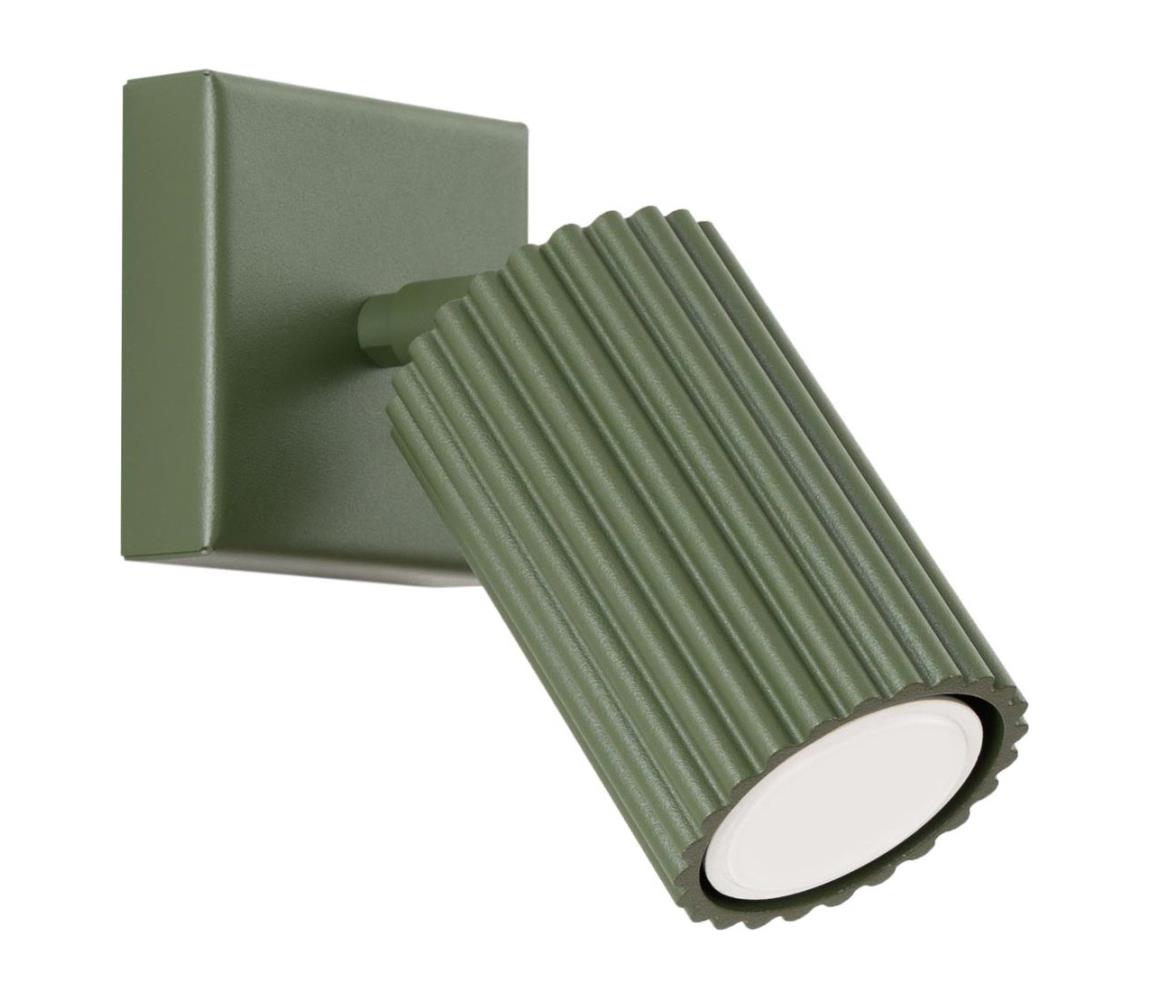 Donoci Nástenné bodové svietidlo KARBON 1xGU10/10W/230V zelená SL.1616