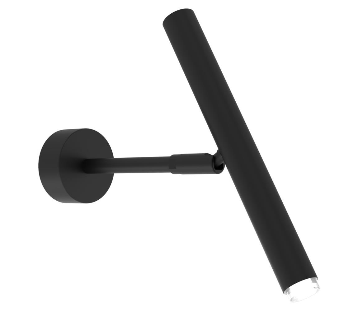 Donoci Nástenné bodové svietidlo MONZA 1xG9/8W/230V čierna