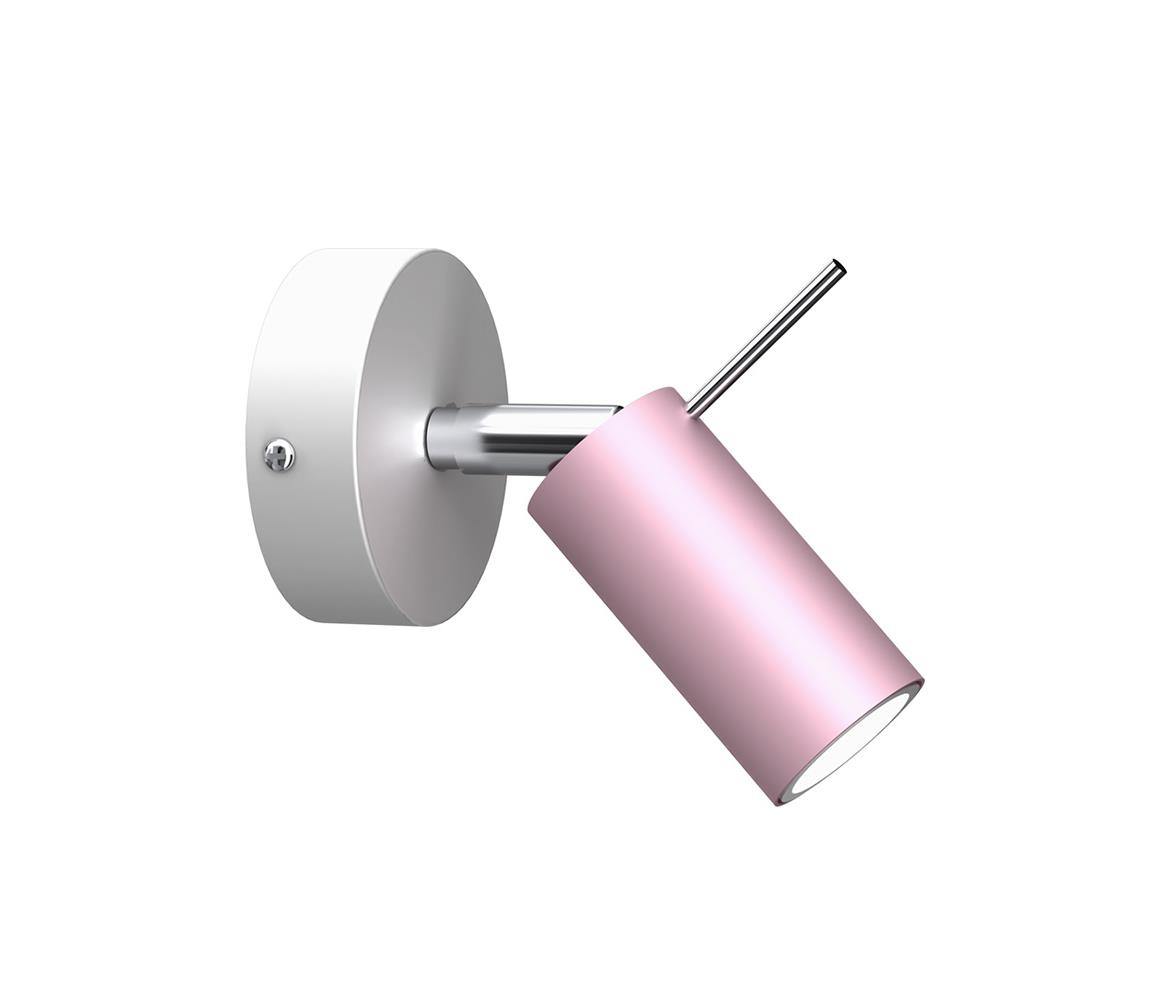 Donoci Nástenné bodové svietidlo PRESTON 1xGU10/MR11/40W/230V ružová