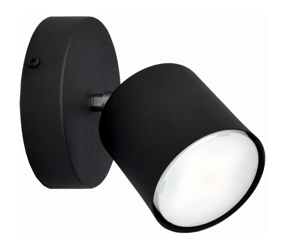 Donoci Nástenné bodové svietidlo PUNTA 1xGX53/10W/230V čierna
