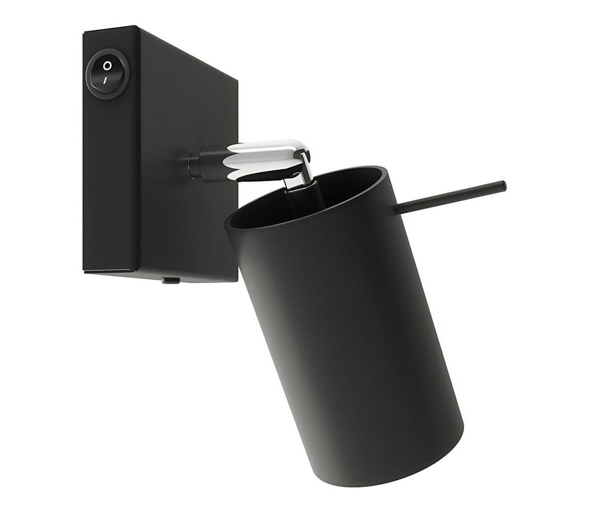 Donoci Nástenné bodové svietidlo RING 1xGU10/10W/230V čierna SL.1049