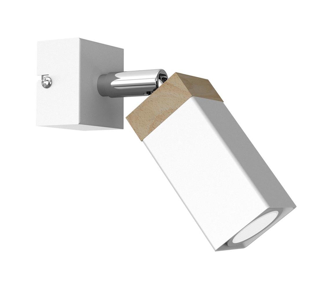 Donoci Nástenné bodové svietidlo SOLO 1xGU10/MR11/40W/230V biela MLP7478