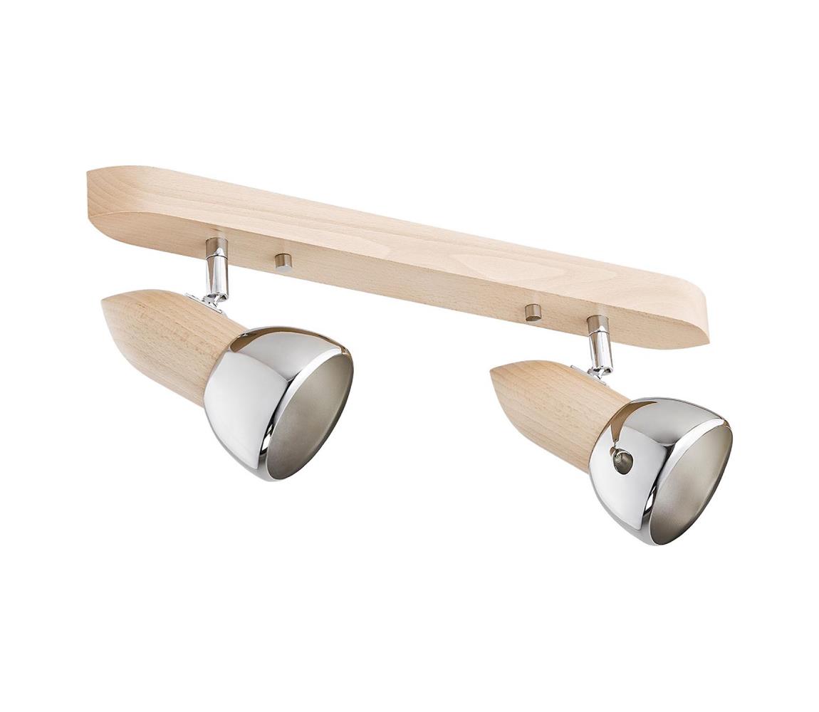 Donoci Nástenné bodové svietidlo SPARK 2xE27/15W/230V buk