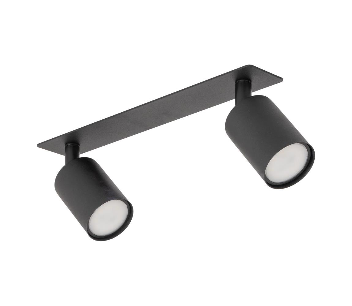 Donoci Podhľadové bodové svietidlo NEX 2xGU10/10W/230V čierna