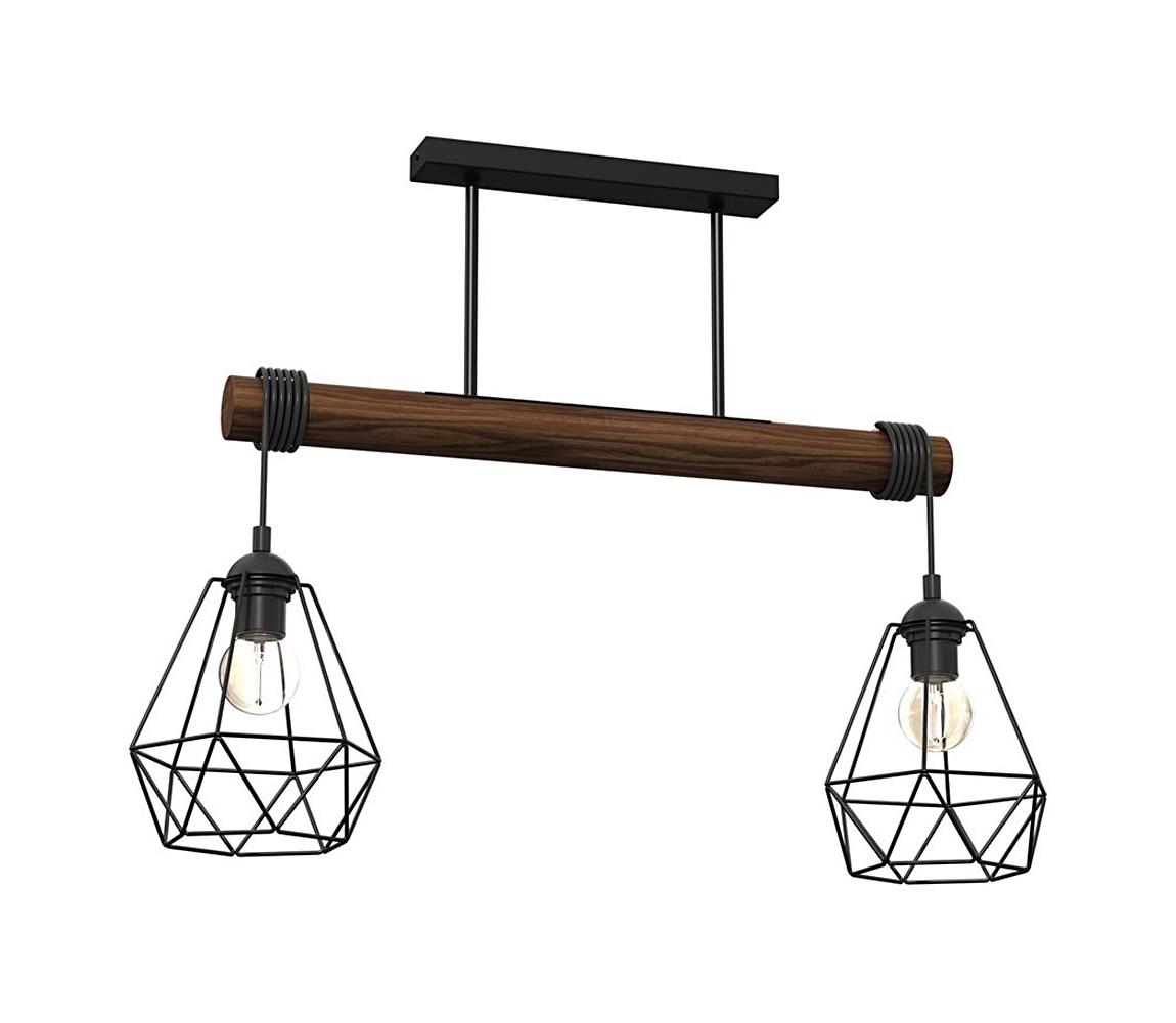 Donoci Prisadený luster ACERO 2xE27/60W/230V MLP7887