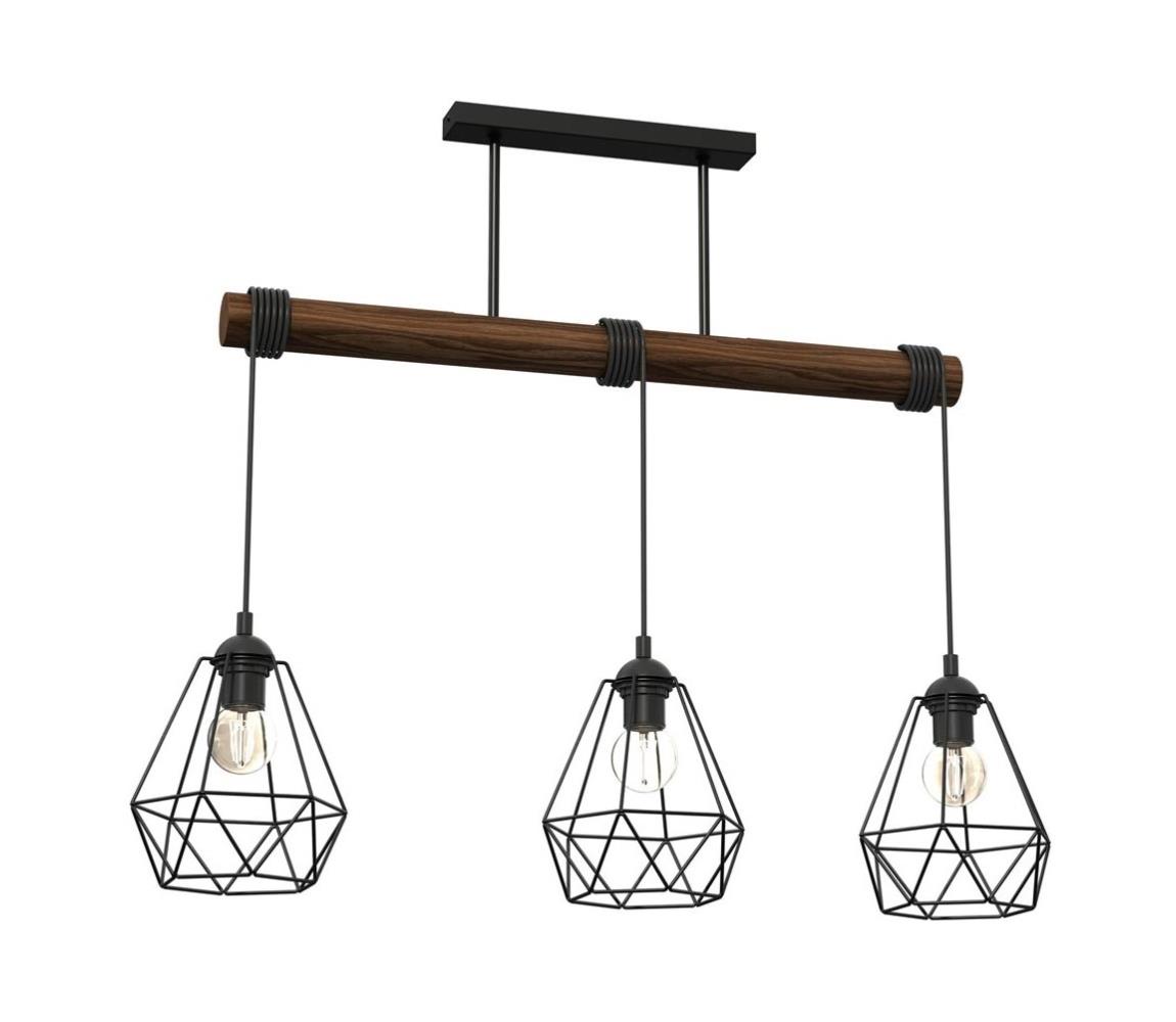 Donoci Prisadený luster ACERO 3xE27/60W/230V MLP7888