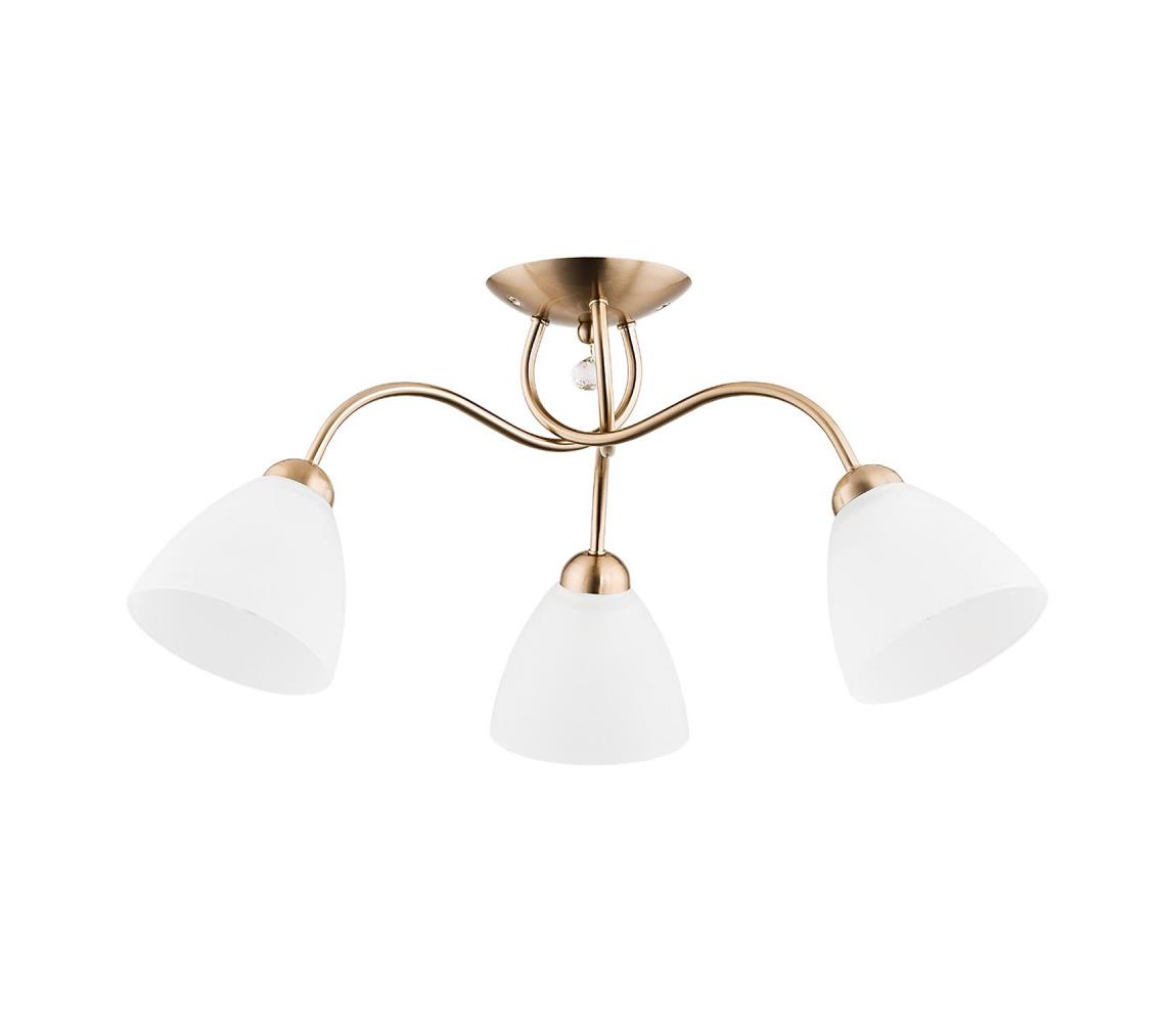 Donoci Prisadený luster AMARILLO 3xE27/15W/230V zlatá 23753