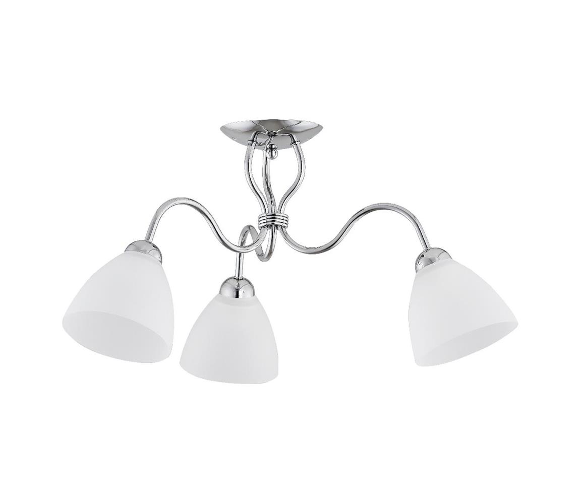 Donoci Prisadený luster ARIEL 3xE27/15W/230V chróm 22603