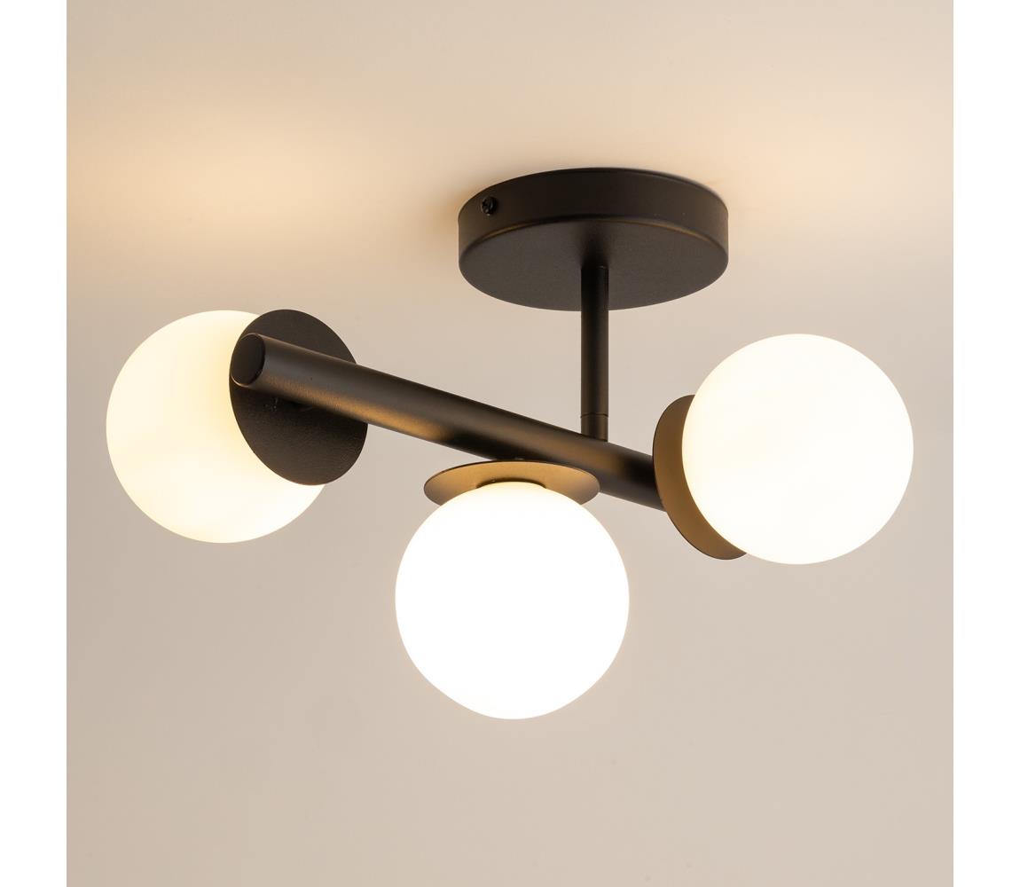 Donoci Prisadený luster AVOLA 3xG9/12W/230V čierna 40790