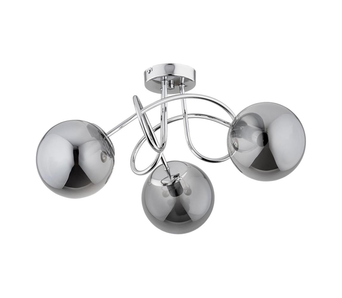 Donoci Prisadený luster BANKO 3xE14/10W/230V lesklý chróm 62366