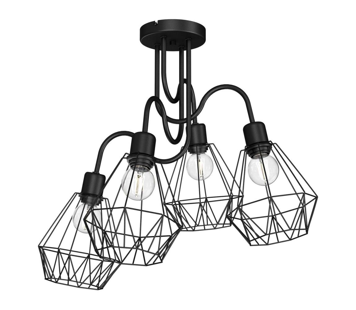 Donoci Prisadený luster BERGEN 4xE27/60W/230V 310