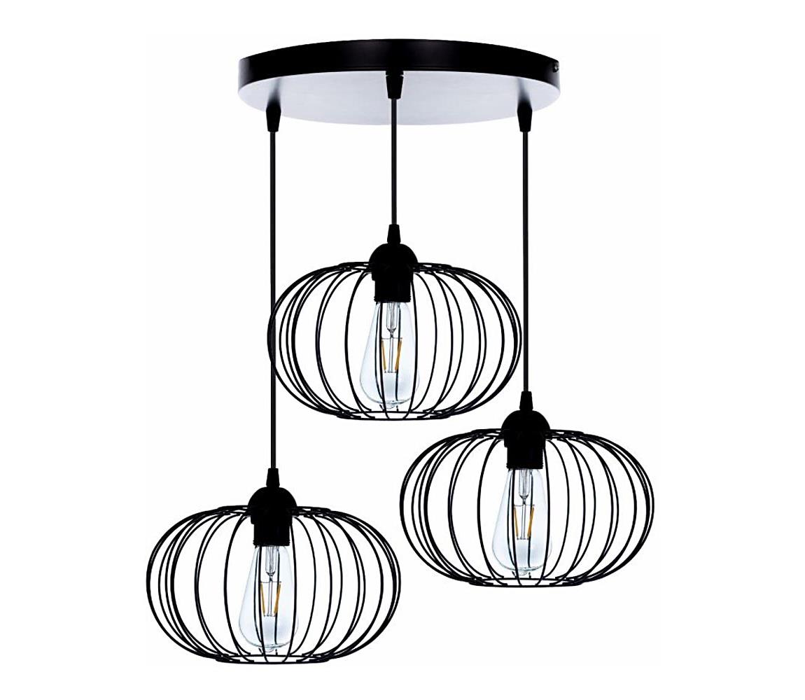 Donoci Prisadený luster BOCCA 3xE27/60W/230V 0303