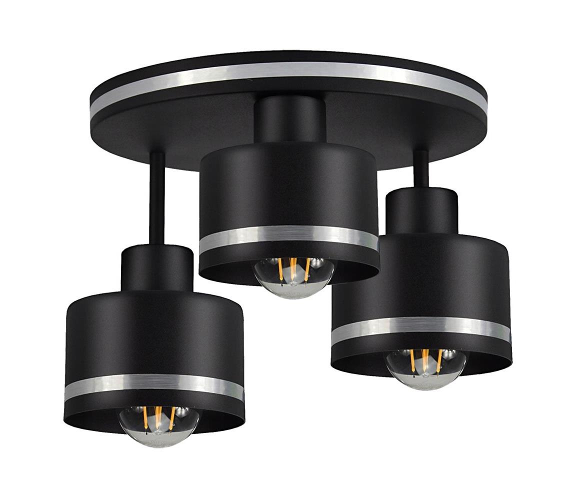 Donoci Prisadený luster BODO SILVER 3xE27/60W/230V 0475