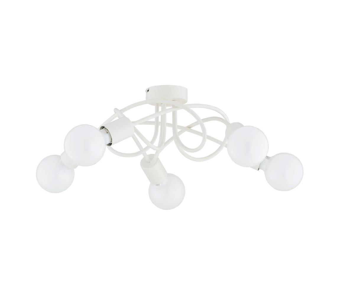 Donoci Prisadený luster BOSTON 5xE27/15W/230V krémová 63240