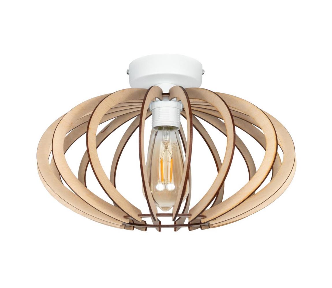 Donoci Prisadený luster EARTH 1xE27/60W/230V biela/béžová 0744