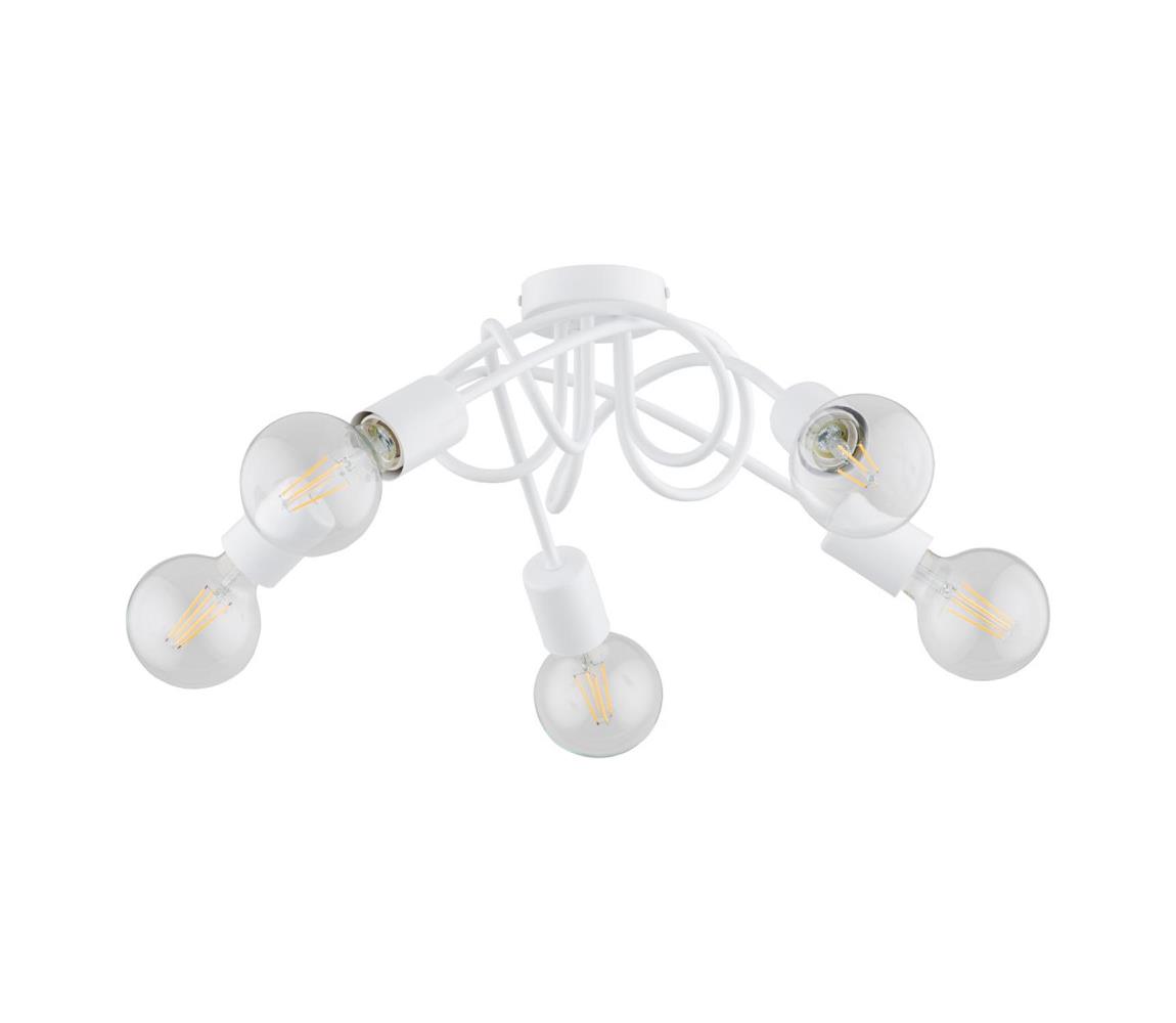 Donoci Prisadený luster INTER 5xE27/15W/230V biela 63197