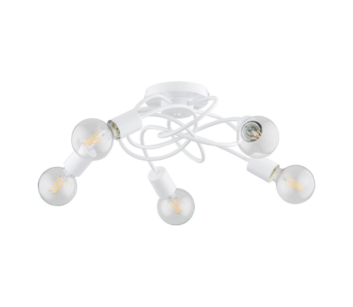 Donoci Prisadený luster MAXIS 5xE27/15W/230V biela 63200