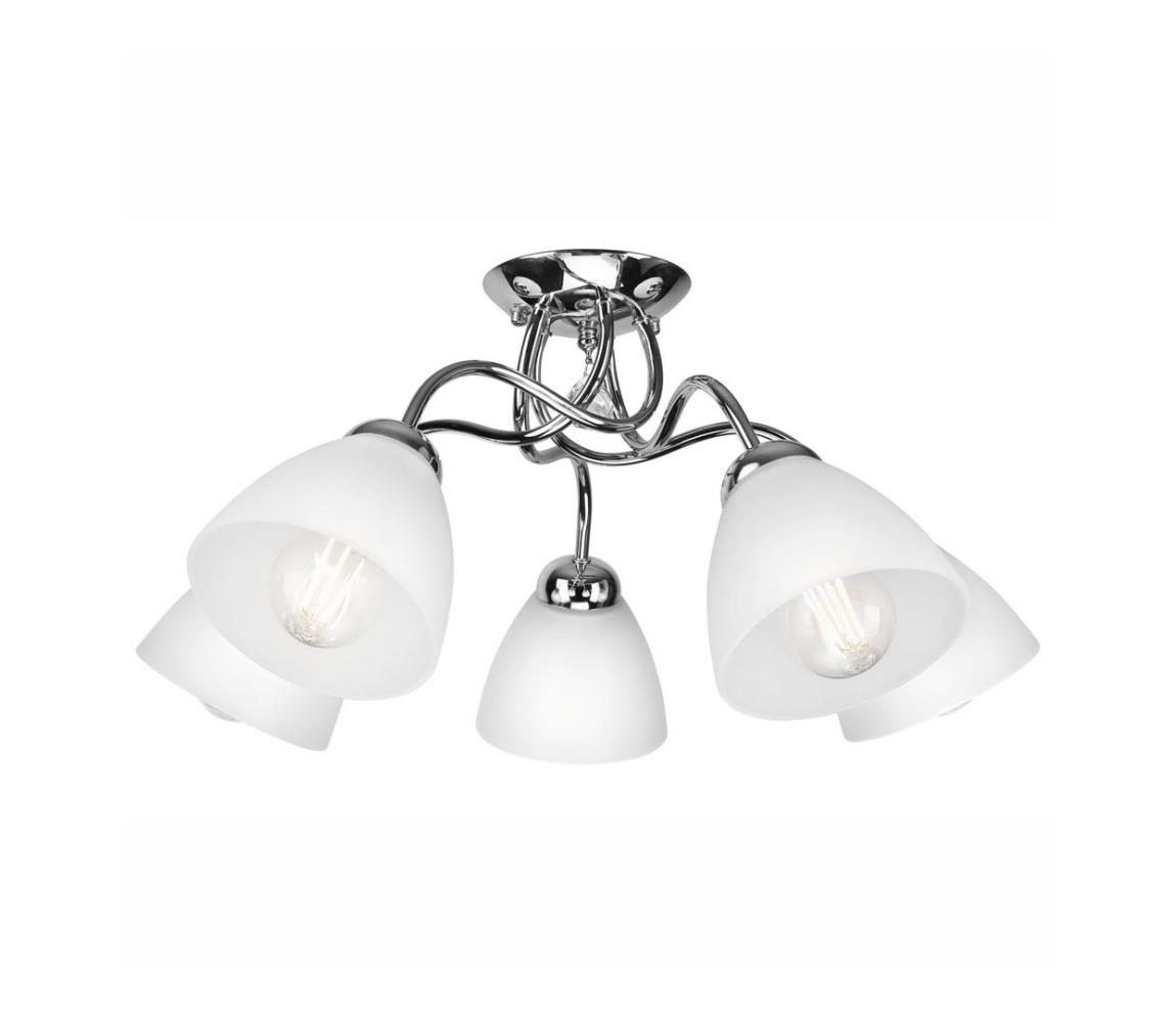 Donoci Prisadený luster MIRANDA 5xE27/60W/230V lesklý chróm LM 5.150/CHROM