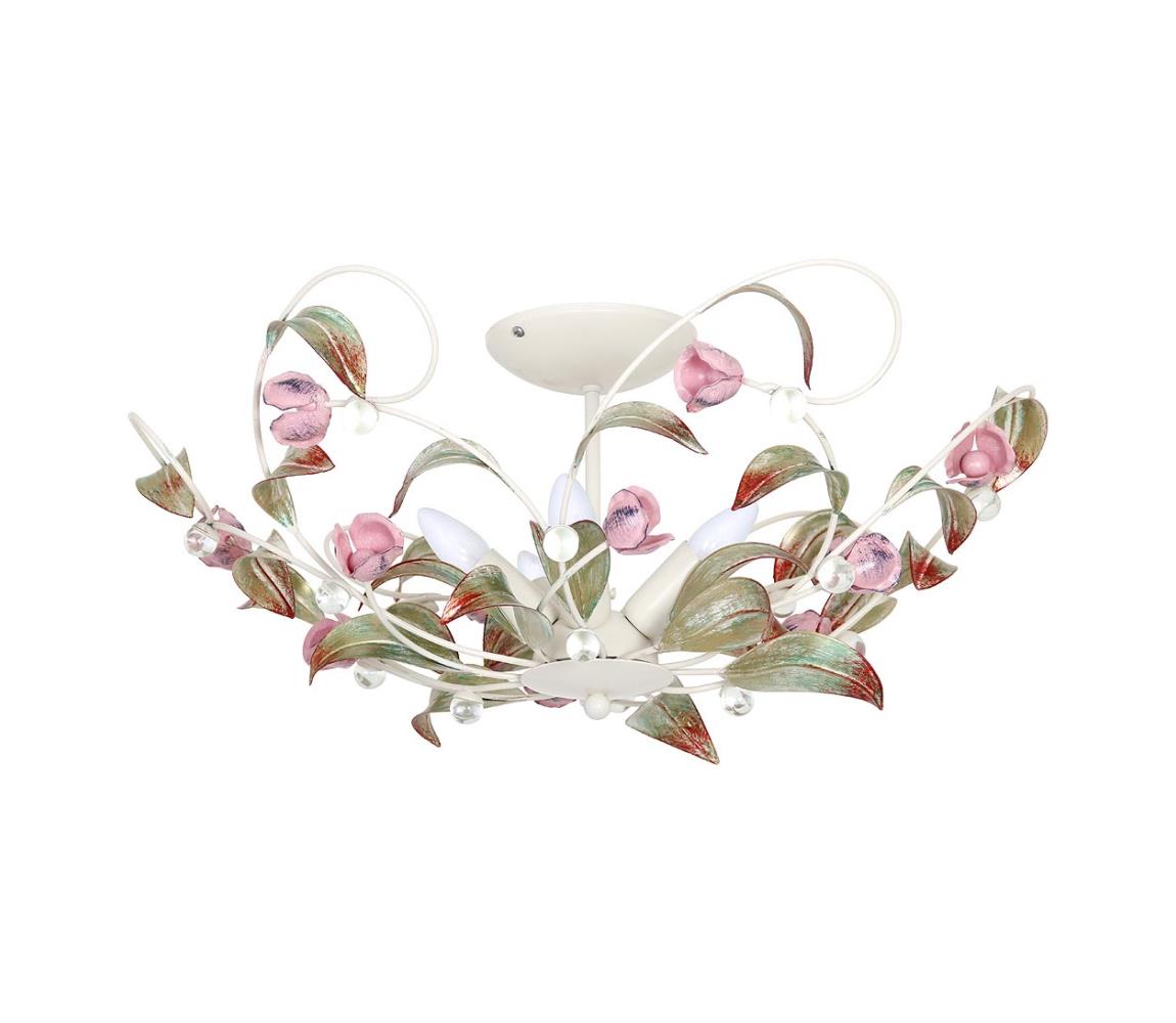 Donoci Prisadený luster ROSE 5xE14/60W/230V 0466