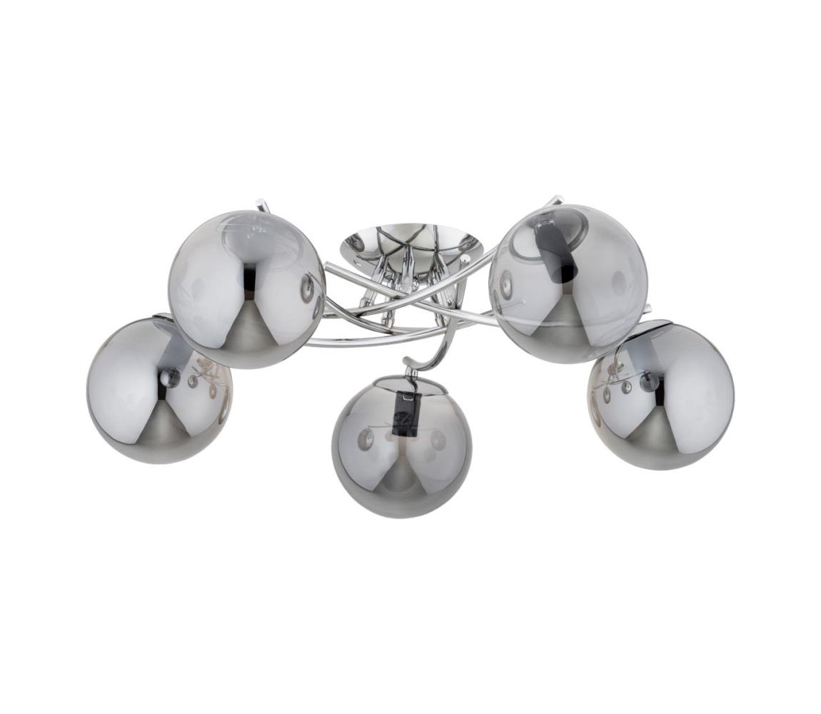 Donoci Prisadený luster SAVI 5xE14/10W/230V chróm 63251