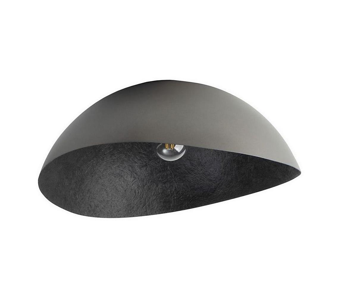 Donoci Prisadený luster SOLARIS 1xE27/60W/230V strieborná/čierna 40625