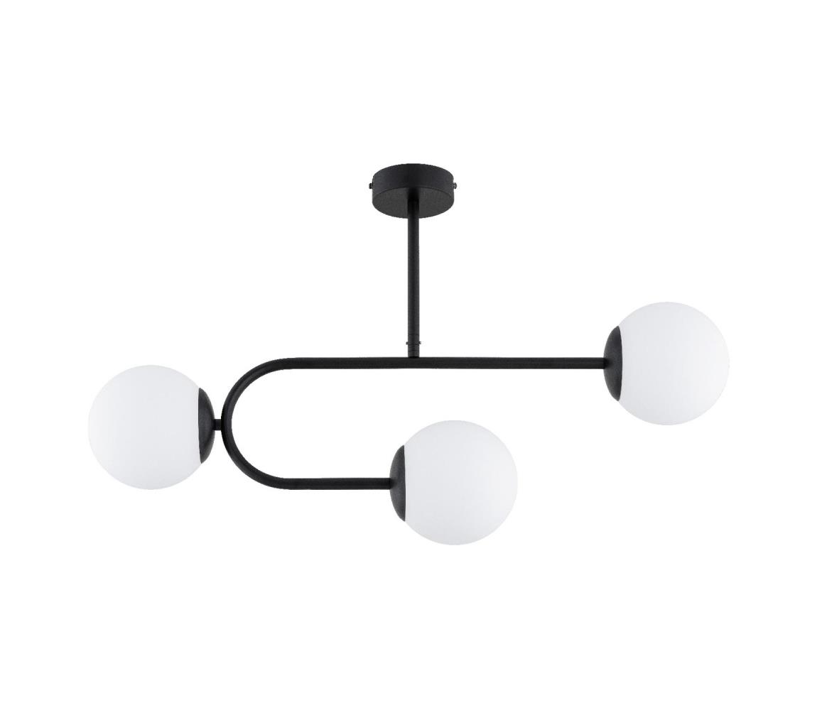 Donoci Prisadený luster STELLAR 3xE14/10W/230V čierna 62527