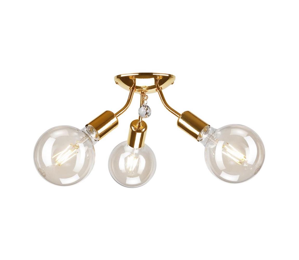 Donoci Prisadený luster VIGGO 3xE27/60W/230V zlatá 42381