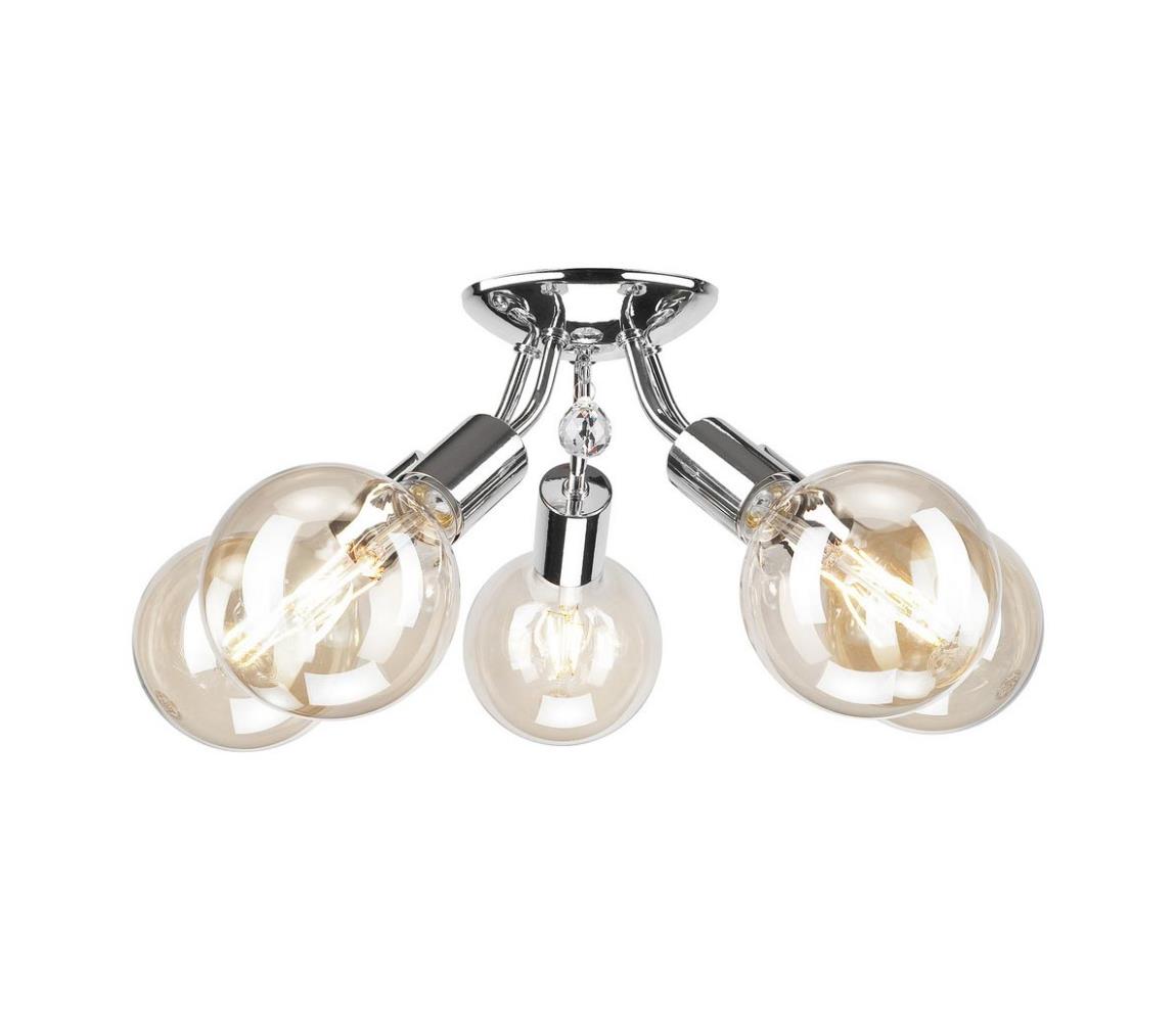 Donoci Prisadený luster VIGGO 5xE27/60W/230V lesklý chróm 42350