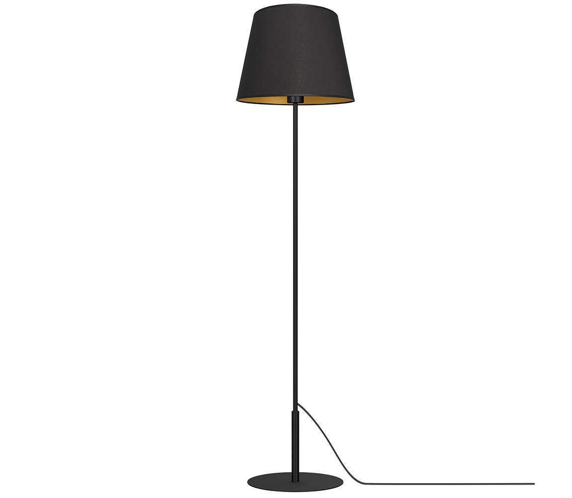 Donoci Stojacia lampa ARDEN 1xE27/60W/230V čierna/zlatá