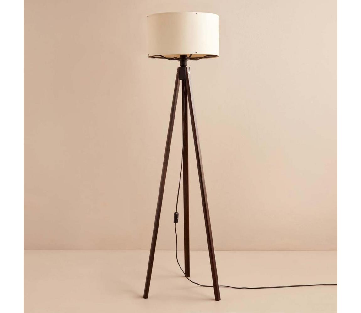 Donoci Stojacia lampa AYD 1xE27/40W/230V hnedá/béžová 780SGN3498