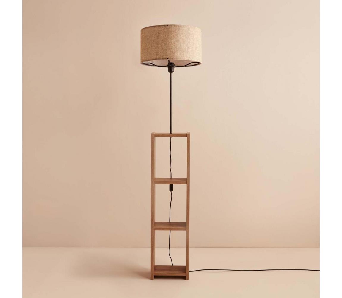 Donoci Stojacia lampa AYD 1xE27/40W/230V hnedá/béžová 780SGN3515