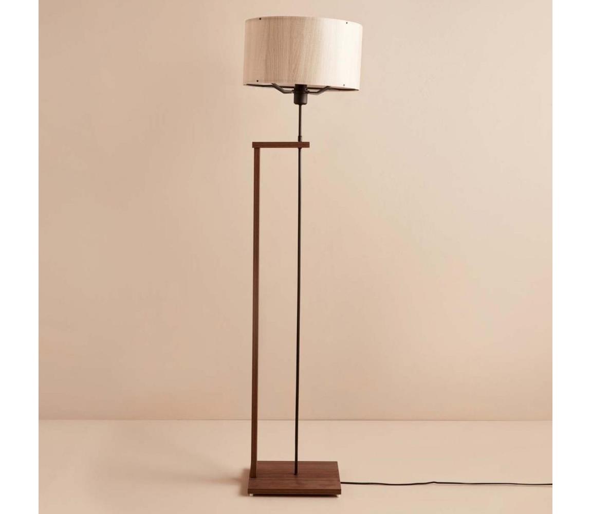 Donoci Stojacia lampa AYD 1xE27/40W/230V hnedá/béžová