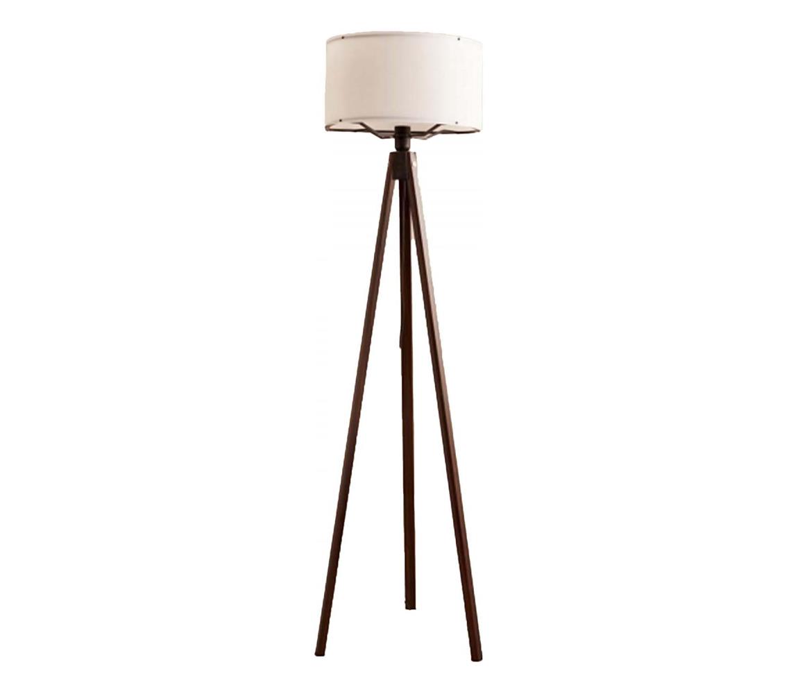 Donoci Stojacia lampa AYD 1xE27/40W/230V hnedá/biela+ 780SGN3504