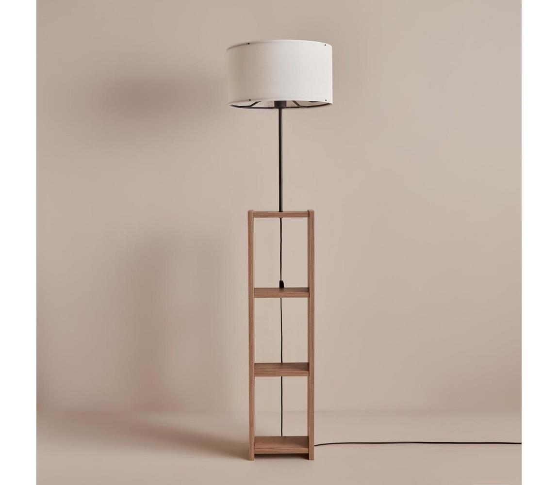 Donoci Stojacia lampa AYD 1xE27/40W/230V hnedá/biela+ 780SGN3516