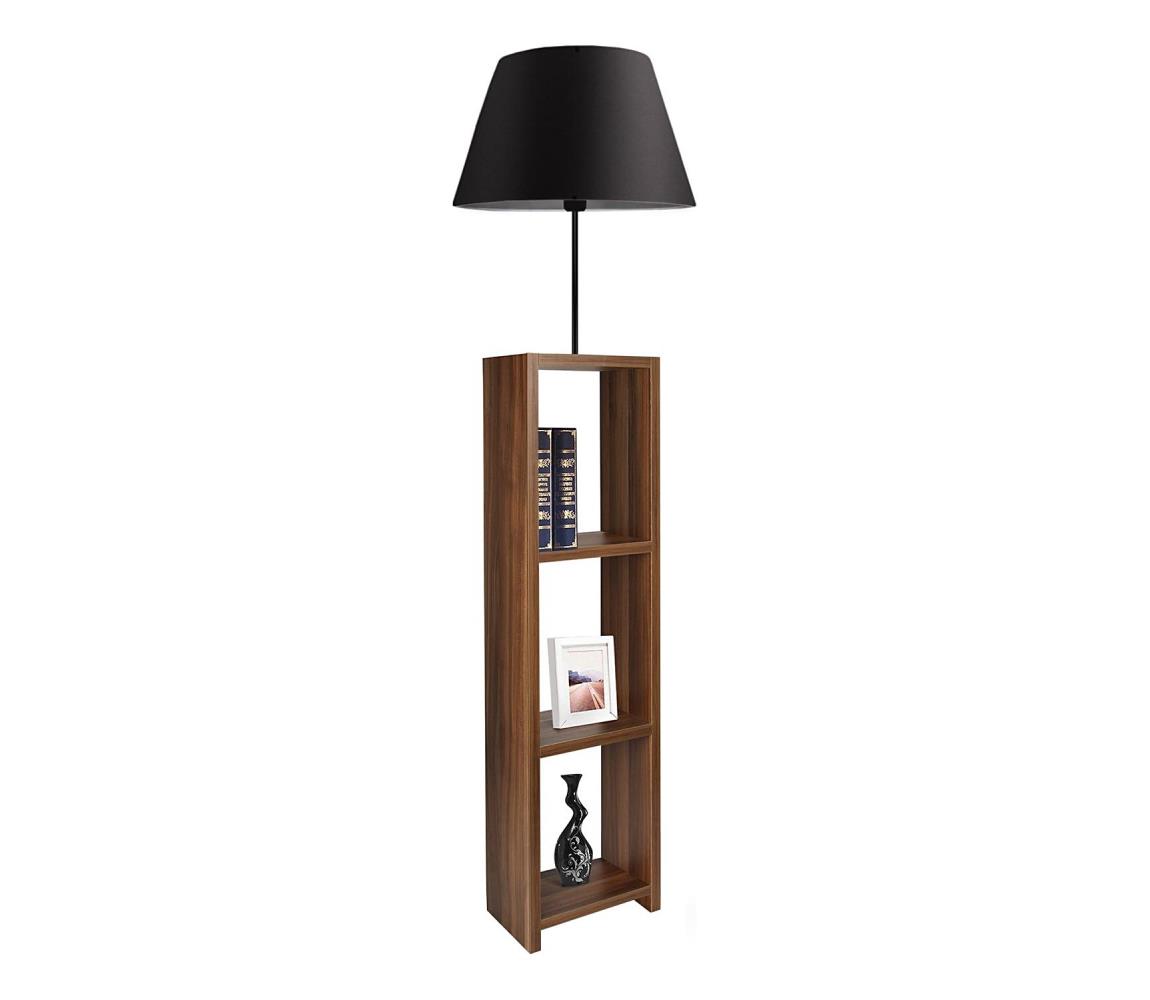 Donoci Stojacia lampa AYD 1xE27/40W/230V hnedá/čierna