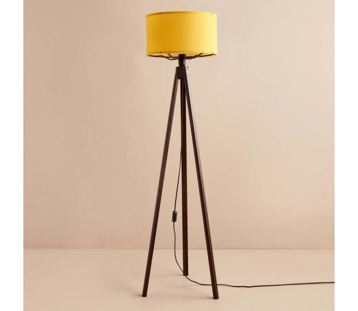 Donoci Stojacia lampa AYD 1xE27/40W/230V hnedá/oranžová 780SGN3554