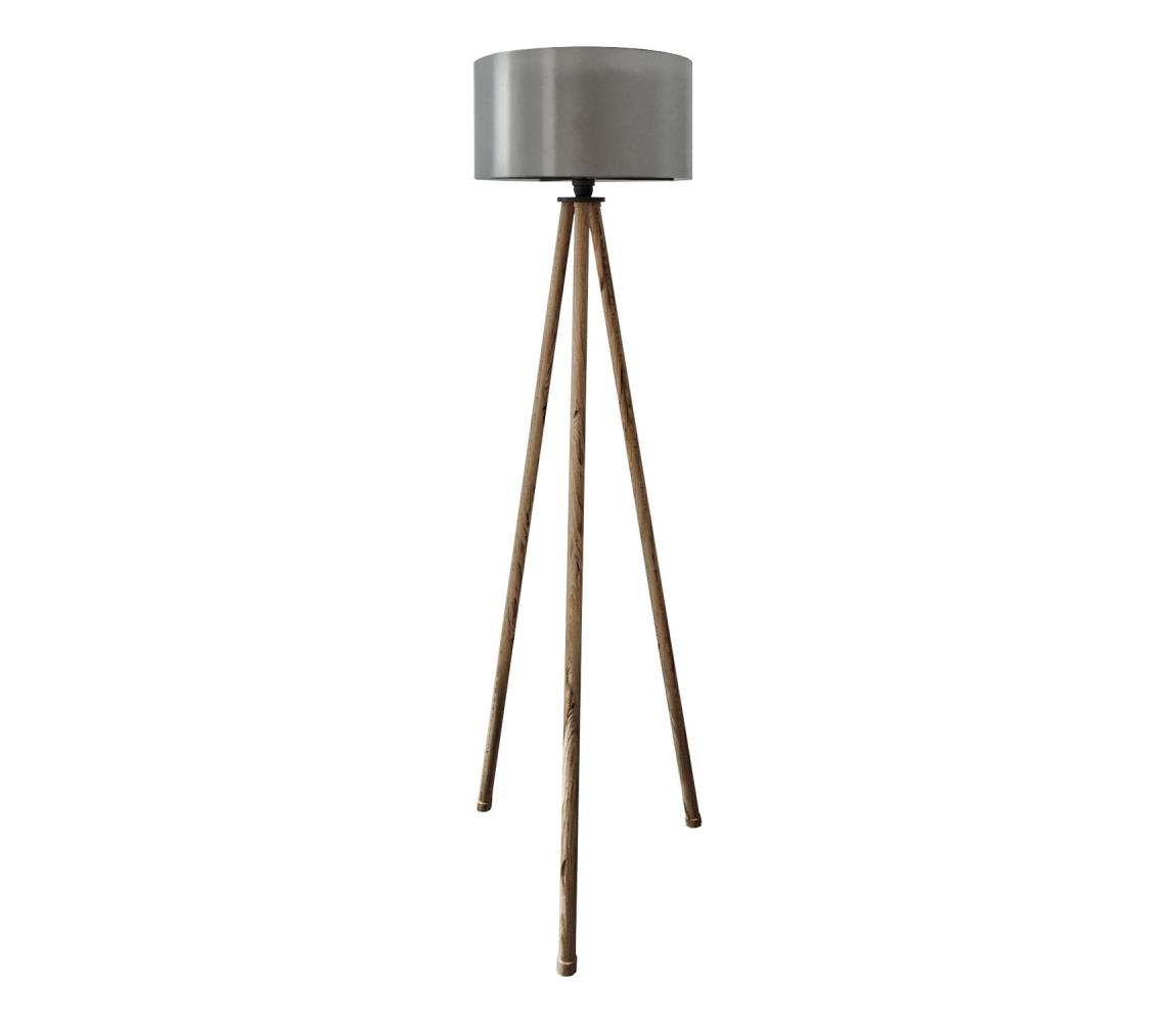 Donoci Stojacia lampa AYD 1xE27/40W/230V hnedá/šedá 666PTR1127