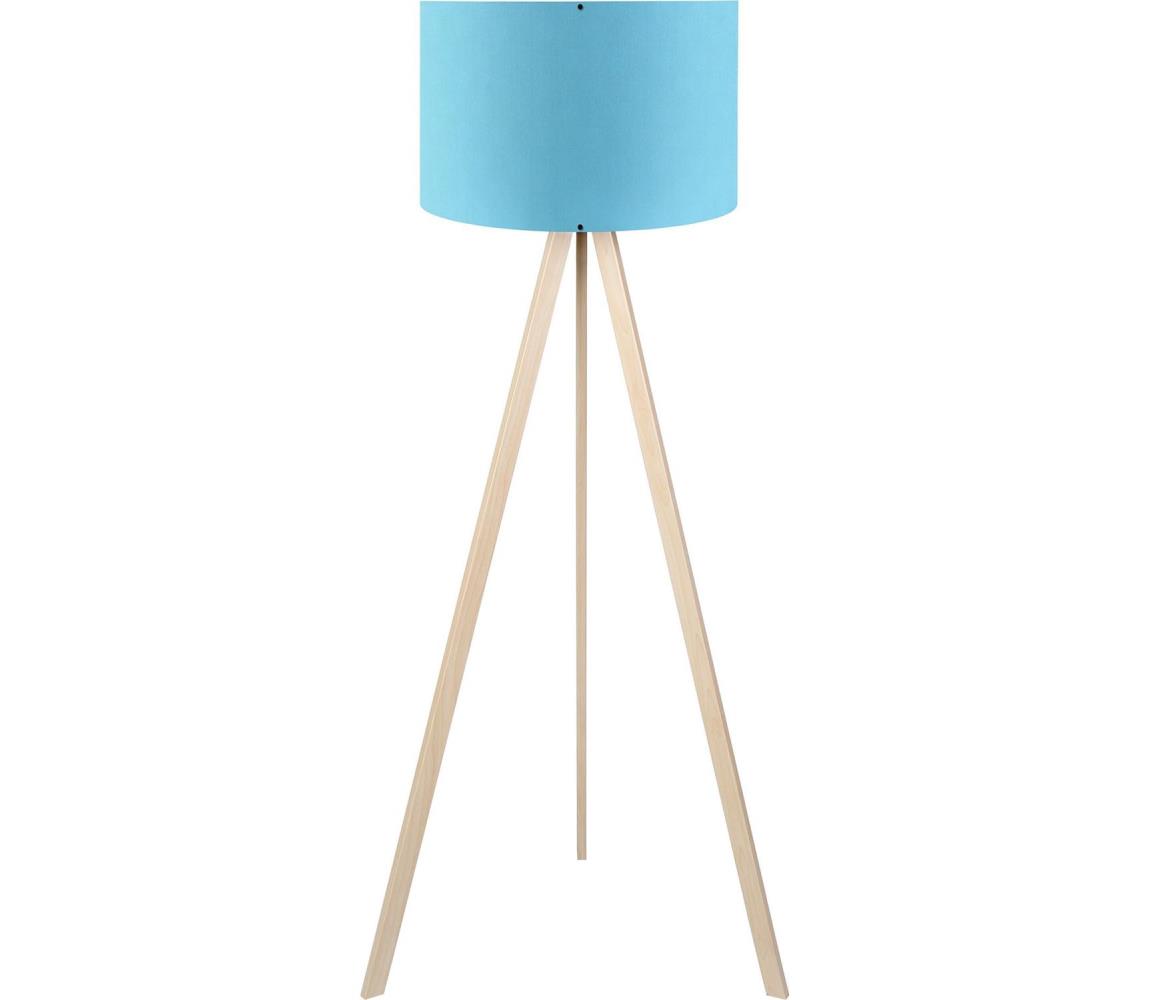Donoci Stojacia lampa AYD 1xE27/40W/230V modrá/béžová