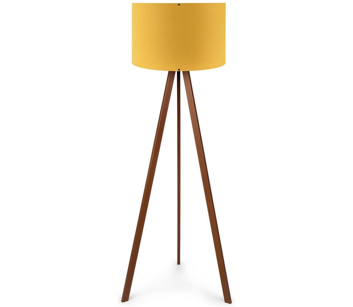 Donoci Stojacia lampa AYD 1xE27/60W/230V oranžová/hnedá