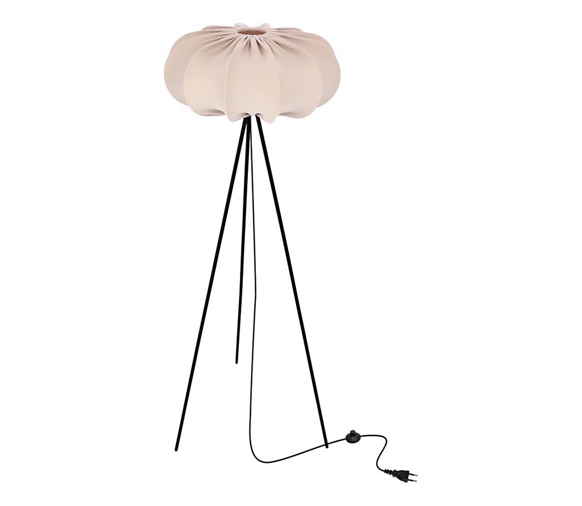 Donoci Stojacia lampa CAFEE 1xE27/40W/230V béžová/čierna