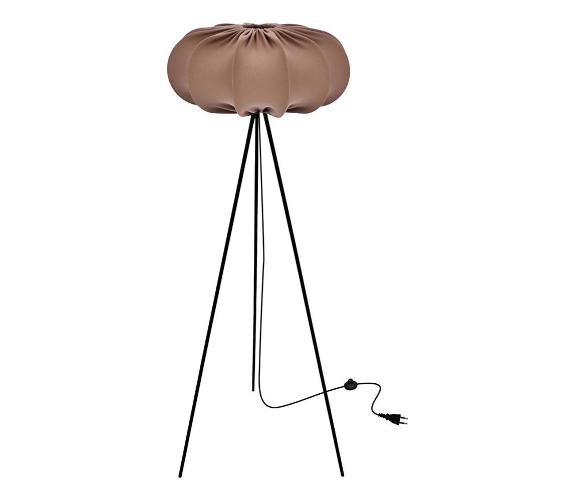 Donoci Stojacia lampa CAFEE 1xE27/40W/230V hnedá/čierna