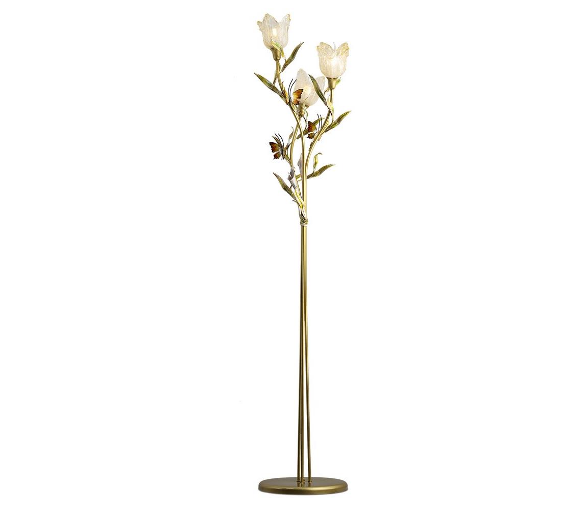 Donoci Stojacia lampa EDEN 3xE14/40W/230V muránske sklo