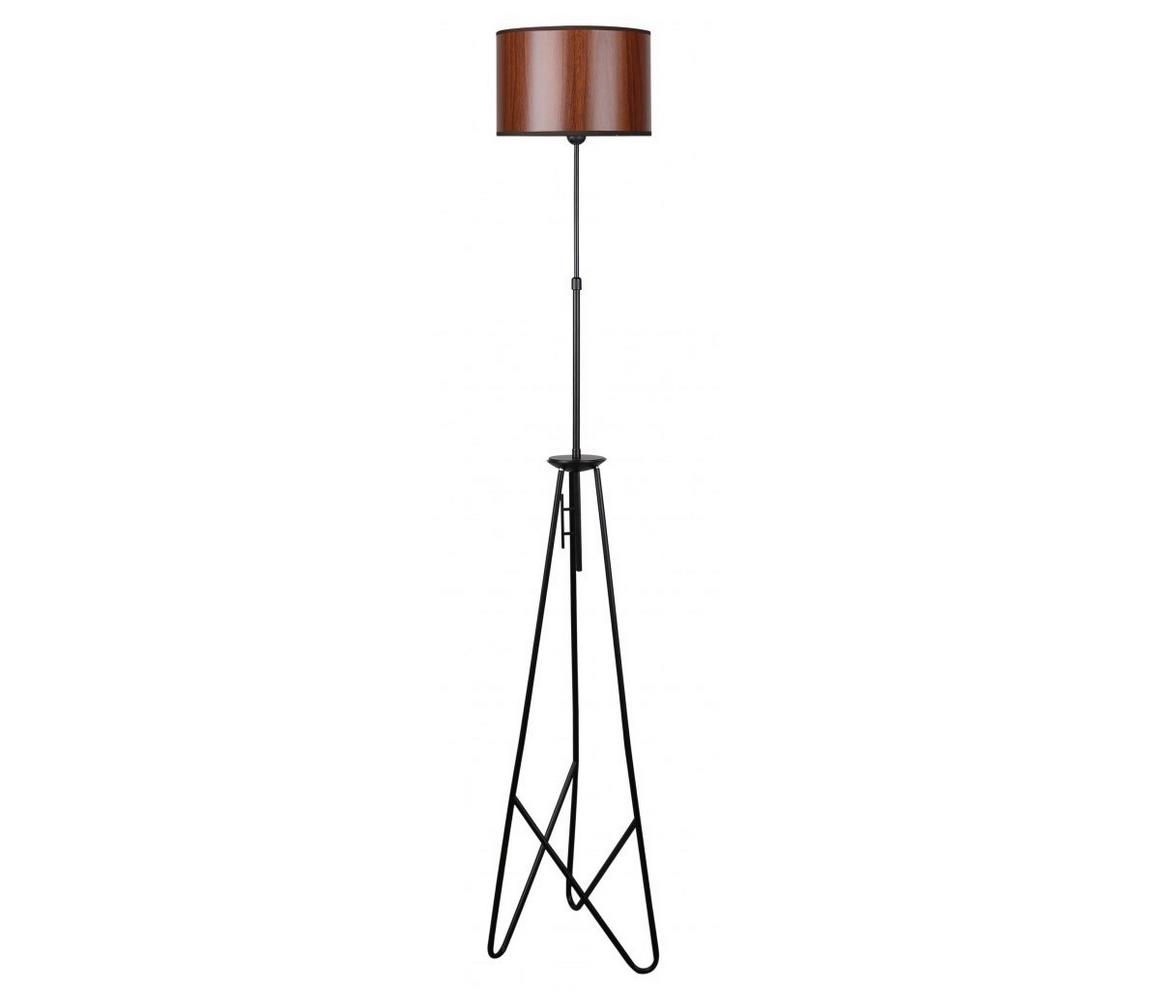 Donoci Stojacia lampa FLOAT 1xE27/60W/230V hnedá
