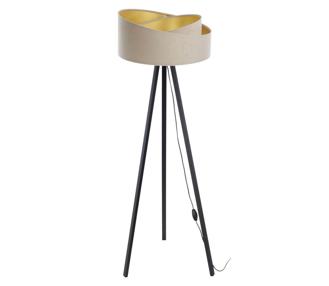 Donoci Stojacia lampa GALAXY 1xE27/60W/230V béžová/wenge